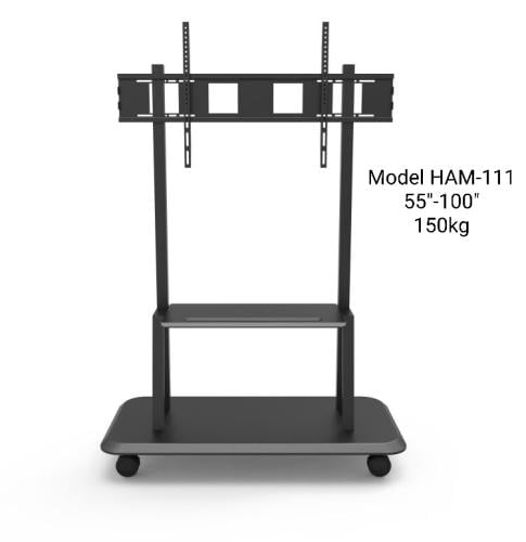 حامل تلفزيون شديد التحمل من 60 بوصة إلى 100 بوصة ي...