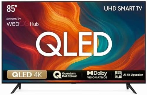 شاشه 85 بوصه QLEDنظام تشغيل WEBOS