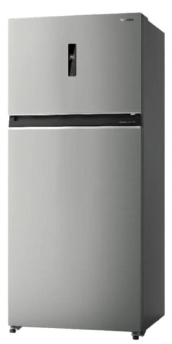 ثلاجة توشيبا فريزر علوي 21.5 قدم 608 لتر انفيرتر ف...