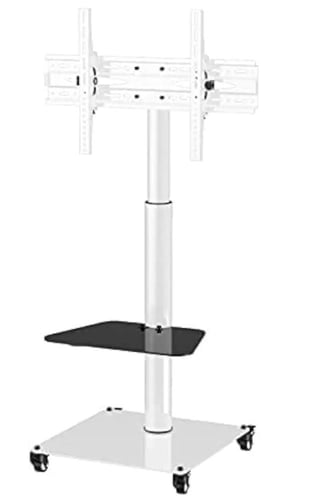 حامل تلفزيون احترافي من الستيل برف قابل للتعديل لا...