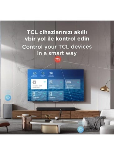 تي سي أل شاشة 85 بوصة سمارت جوجل TCL 85P7K - QLED...