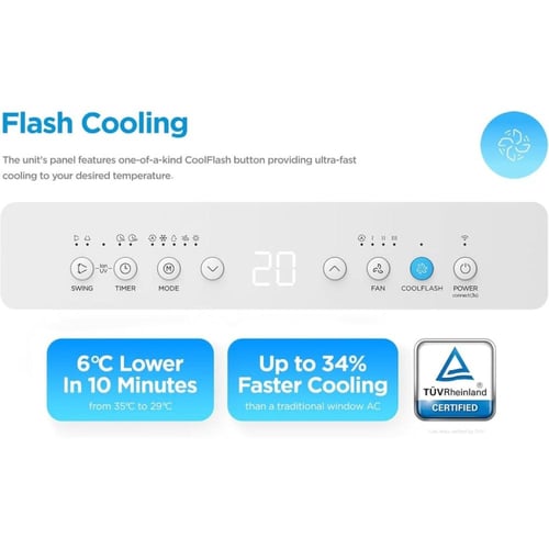 ميديا مكيف شباك سبليت ، انفيرتر، 18000 وحدة، بارد...