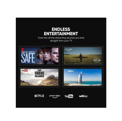 شاشة نيكاي 100 بوصة سمارت 4K WebOS