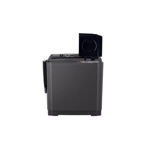 غسالة حوضين ال جي 14 كيلو اسود WTT1410OM