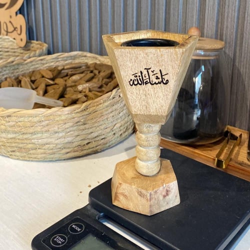 مباخر كبيره خشب هندي مع حفر