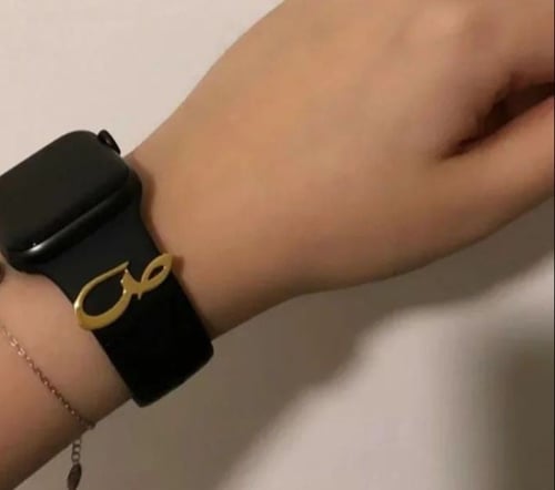 بروش ساعة مطلي ذهب عيار21 / فضه 925