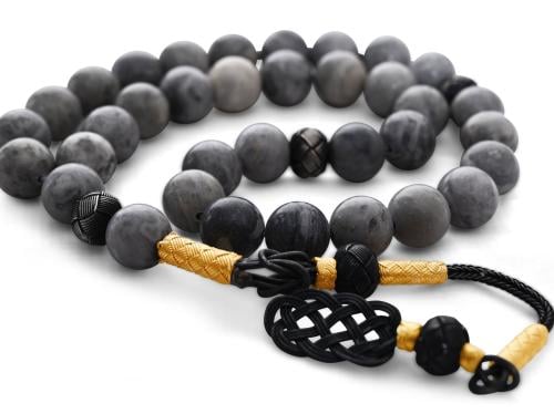 سبحة جاسبر رصاصي