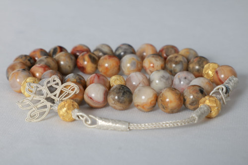 سبحة العقيق الترابي