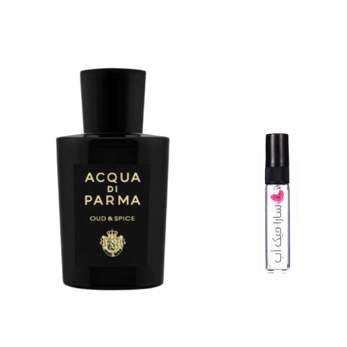 عينة عطر عود اند سبايسي من اكوا دي بارما اودو بارف...