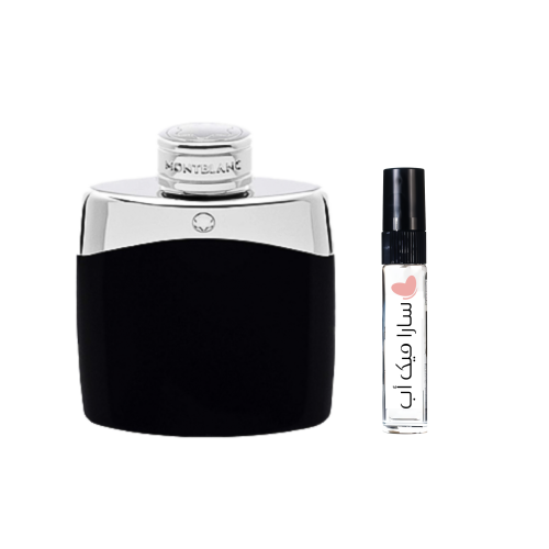 عينة مونت بلانك ليجند الرجالي الاسود تواليت