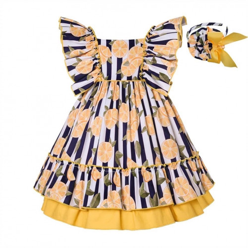 فستان البرتقالة ( قطعتين )