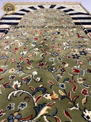 سجادة الروضة الشريفه الفاخرة (سميكه ملكية 8 ملم)