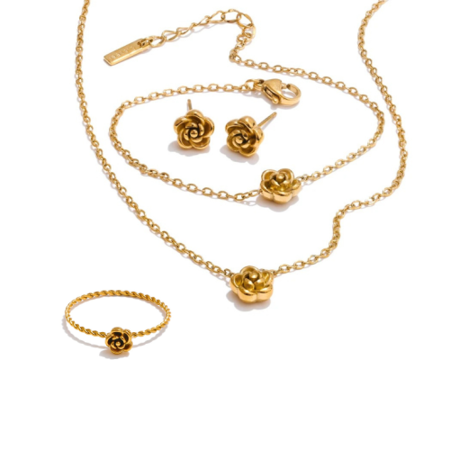 Set in 18K Gold Plated