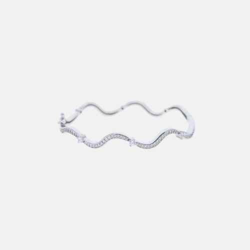 Waves Bracelet Silver