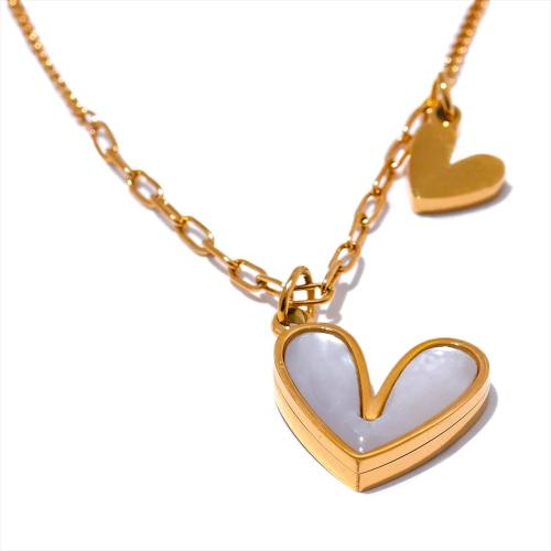 Zircon Necklace in 18k Gold Plated