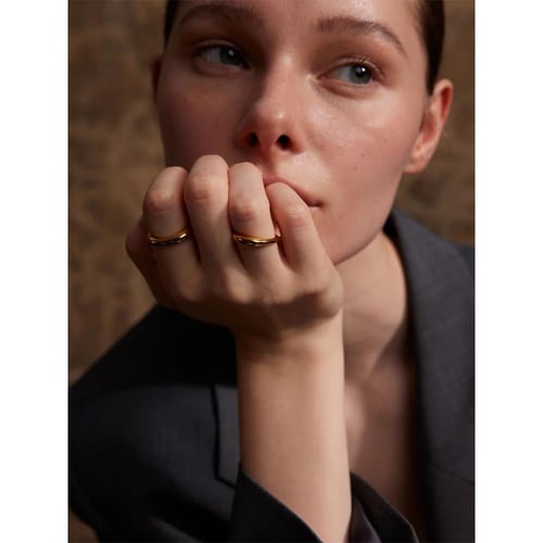 Statement Ring in 18K Gold Plated