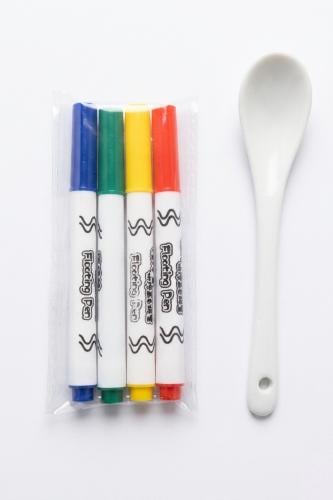 Floating drawing pens