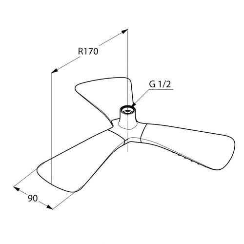 طاسه دش 3 مخرج FIZZ