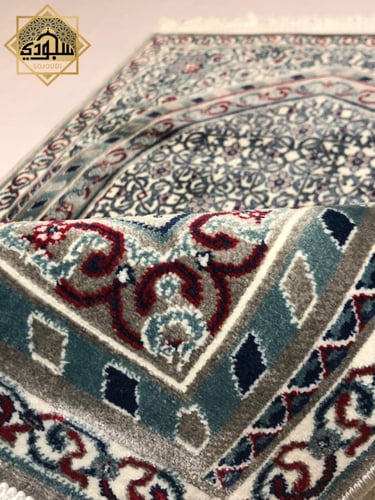 سجادة القدس المرنة محراب رمادي (5 ملم)