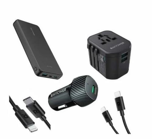 بكج السفر من RAVEPOWER 10K