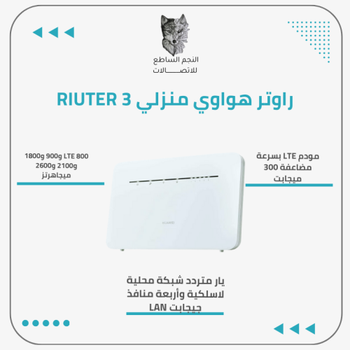 راوتر هواوي منزلي RIUTER 3