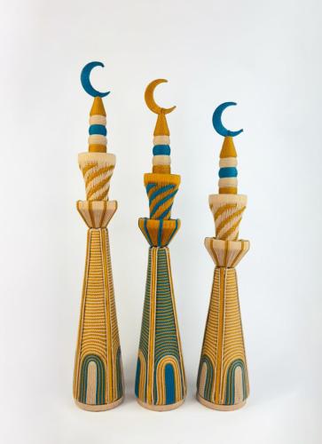 مأذنه - خشب - مستردي مع بترولي