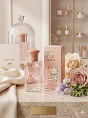 عطر أطفال بيبي فيس ورد 50مل