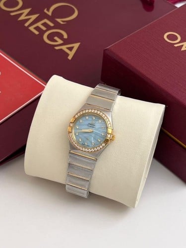 ساعه اوميقا درجه اولئ مع ملحقات الماركة