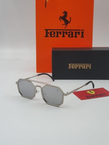 نظارة رجالي ماركة فراري طبق الاصل مع جميع الملحقات