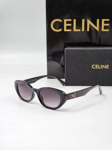 نظارة ماركة سيلين اسود مع ملحقات الماركة