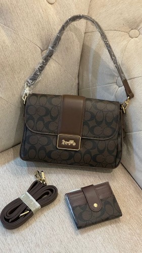 شنط كوتش بني درجه اولى بدون ملحقات