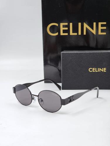 نظارة ماركة سيلين اسود مع الملحقات