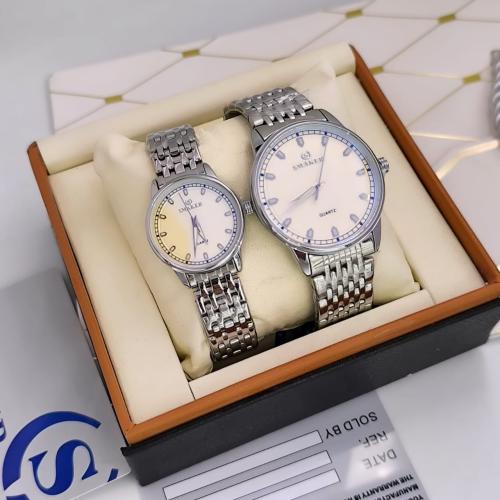 طقم ساعة smaker نسائي & رجالي