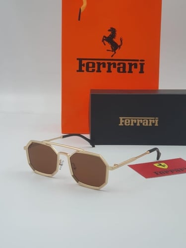 نظارة رجالي ماركة فراري طبق الاصل مع جميع الملحقات