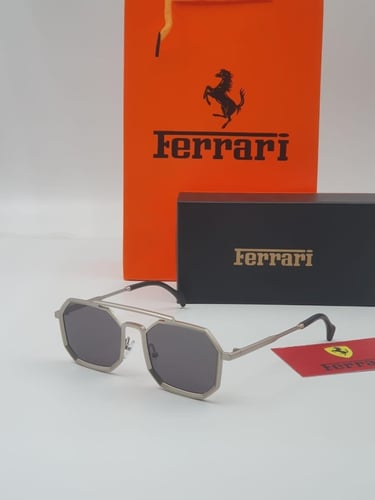 نظارة رجالي ماركة فراري طبق الاصل مع جميع الملحقات