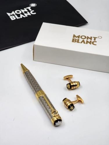 طقم قلم مع كبك من منتوبلانك