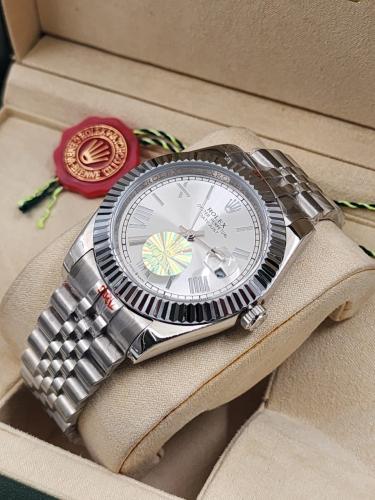 ساعة رولكس رجالي درجه اولئ مع ملحقات الماركة