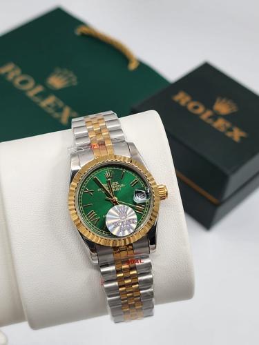 ساعة رولكس درجة أولى مع ملحقات الماركة