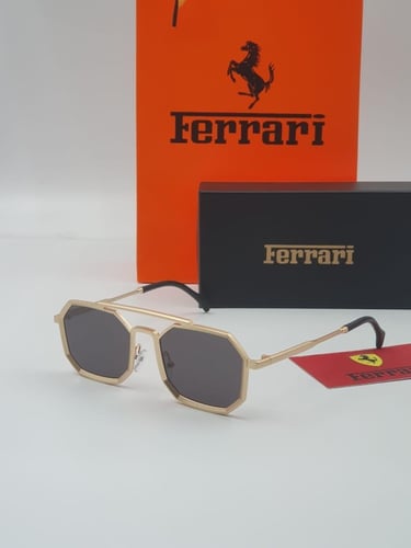 نظارة رجالي ماركة فراري طبق الاصل مع جميع الملحقات