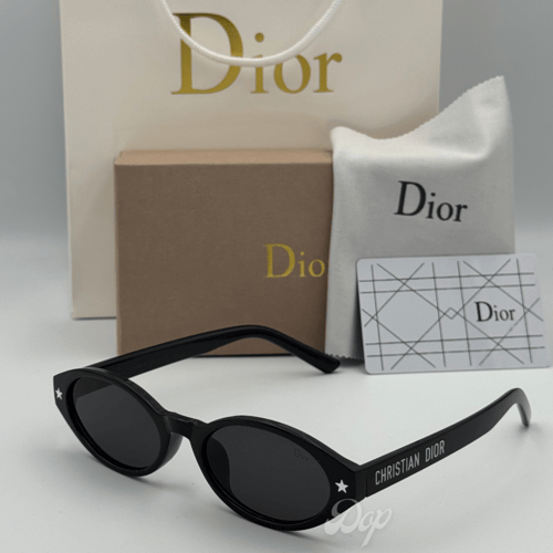 نظارة كريستن ديور ستار بلاك بعدسة سوداء