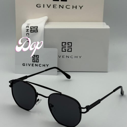 نظارة جيفينشي سداسي بعدسة سوداء