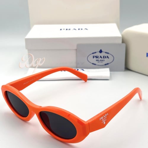 نظارة برادا صغيره برتقالي أصدار محدود