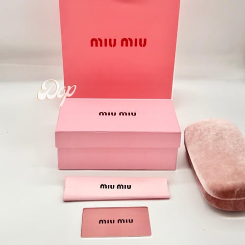 نظارة مـو ميو بإطار تايقر وعدسات مستديرة شفافة