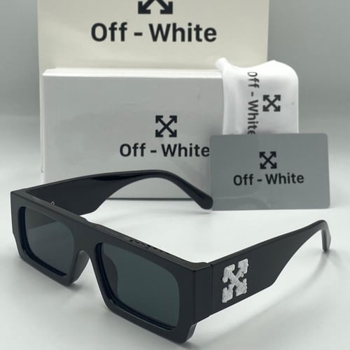 نظارة أوف وايت بعدسة مستطيلة