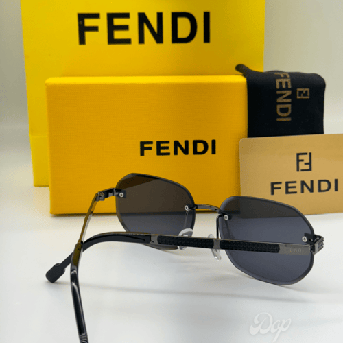 نظارة فيندي بدون أطار أسود