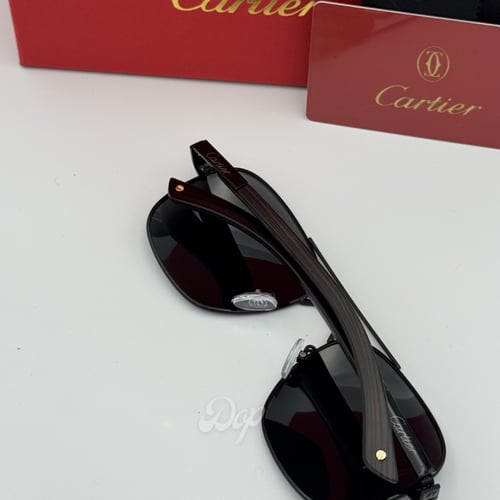 نظارة كارتير AVIATOR أسود كامل بعدسة سوداء