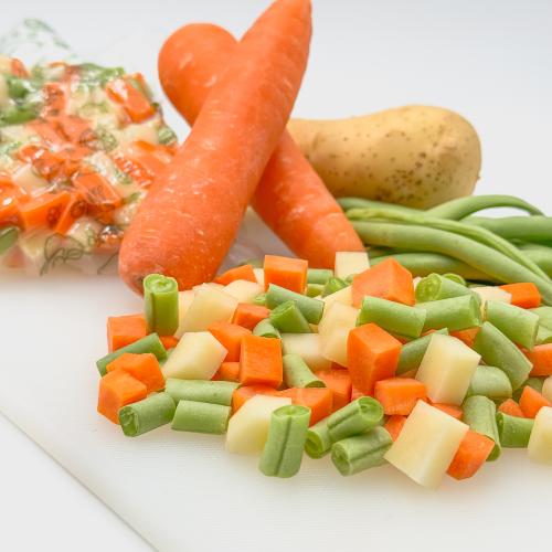 مكس بطاطاس جزر فاصوليا - عبوة