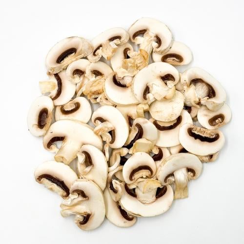 مشروم ابيض شرائح - عبوة