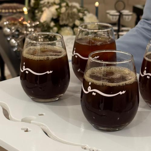 بكج الأكواب الشفافة