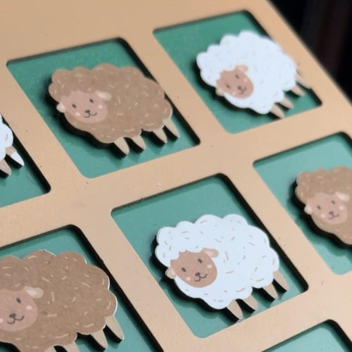 لعبة تيك تاك - خروف العيد